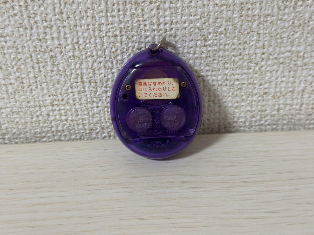 たまごっち　初代　紫　海で発見