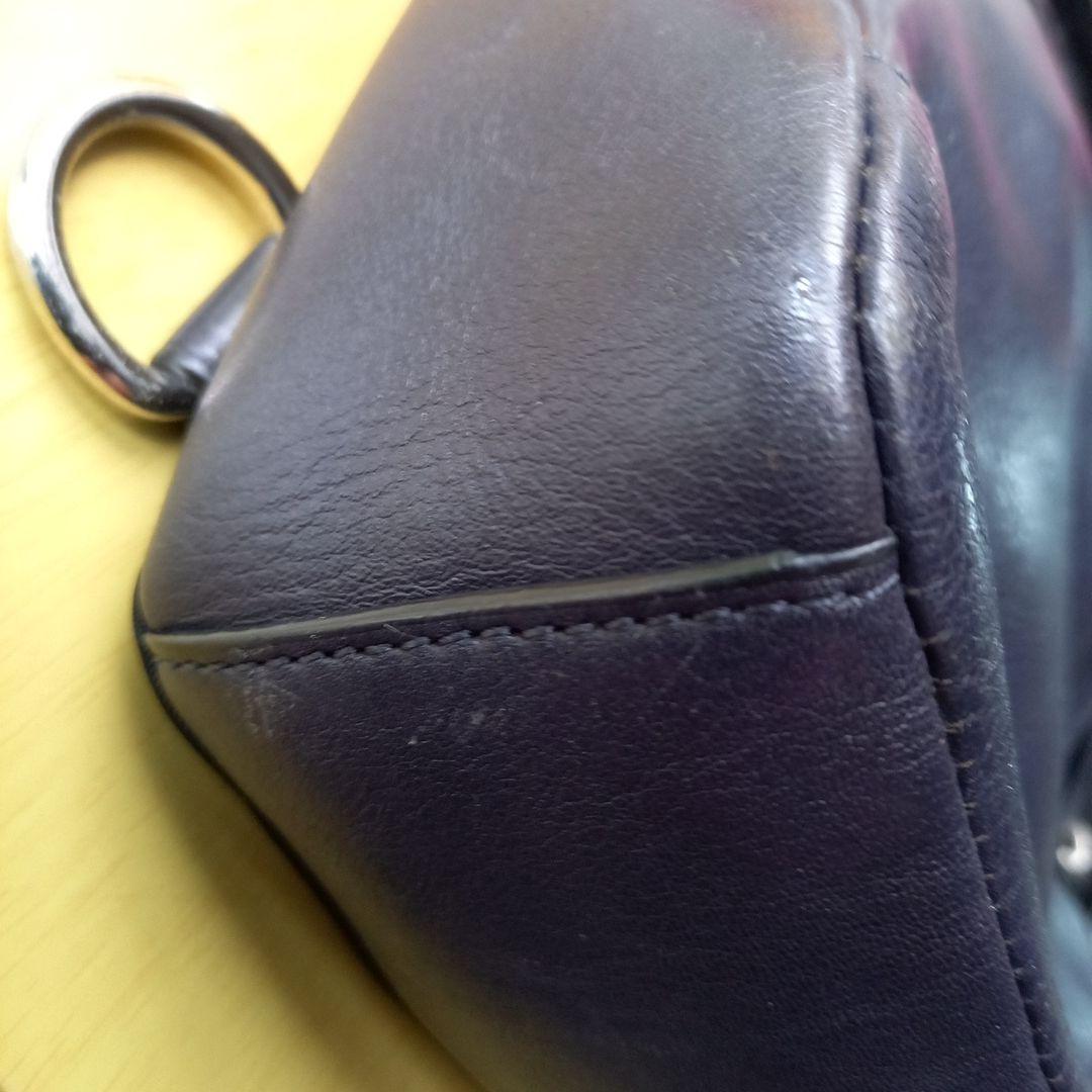 COACH ボディバッグ ブラック レザー バッグ