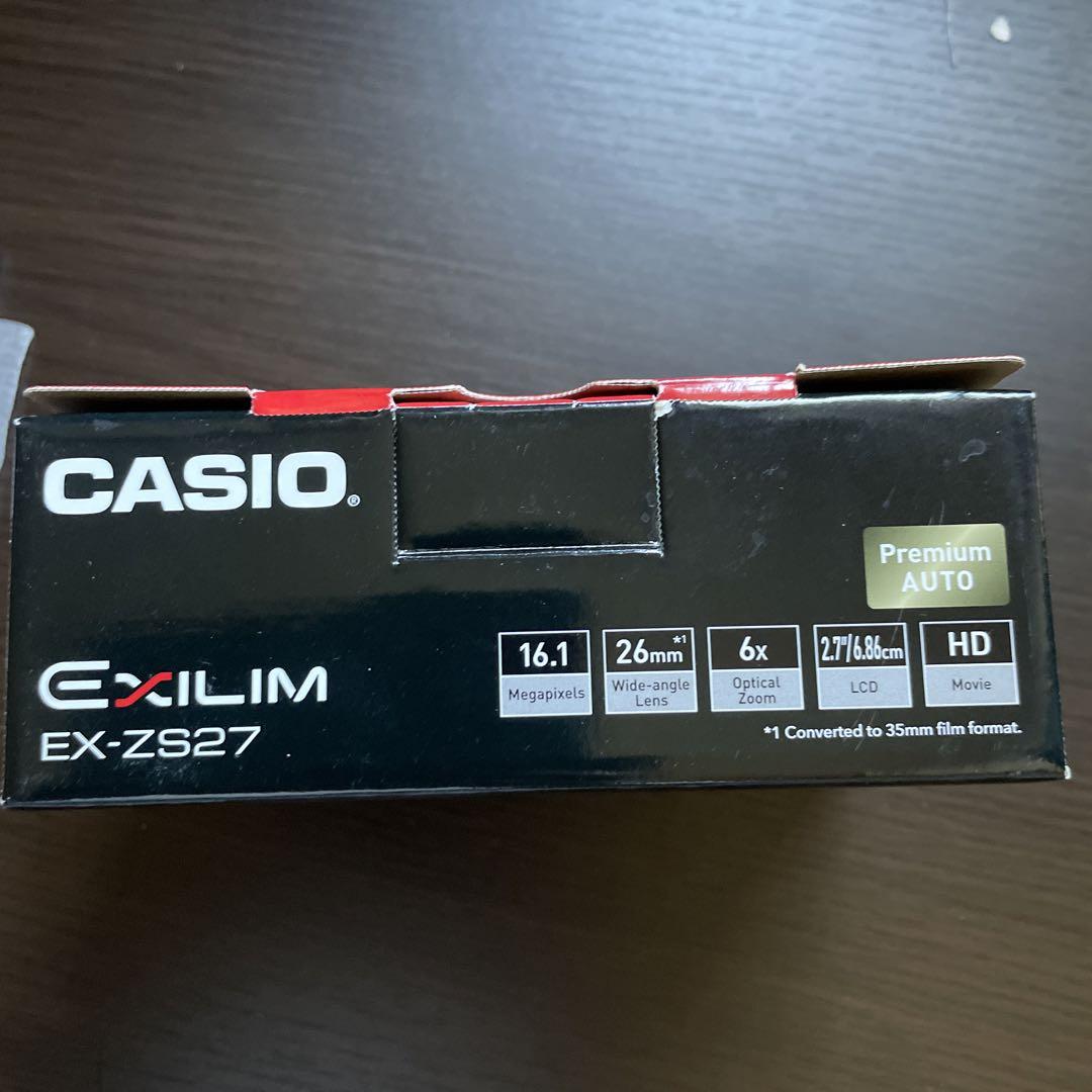 【美品】CASIO Exilim EX-ZS27 SDカード付 動作確認済 casio exilim ex-zs27
