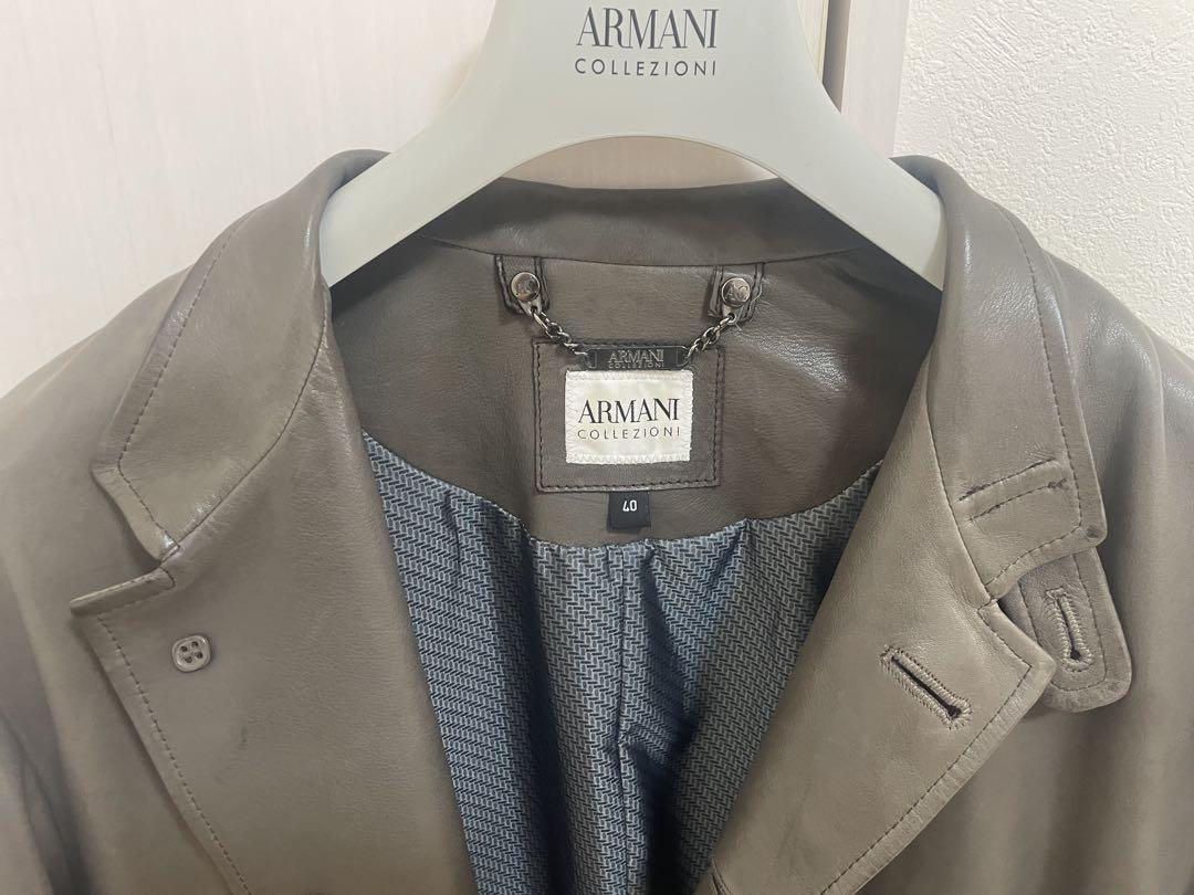 ARMANI COLLEZIONI（アルマーニコレツォーニ）レザージャケット