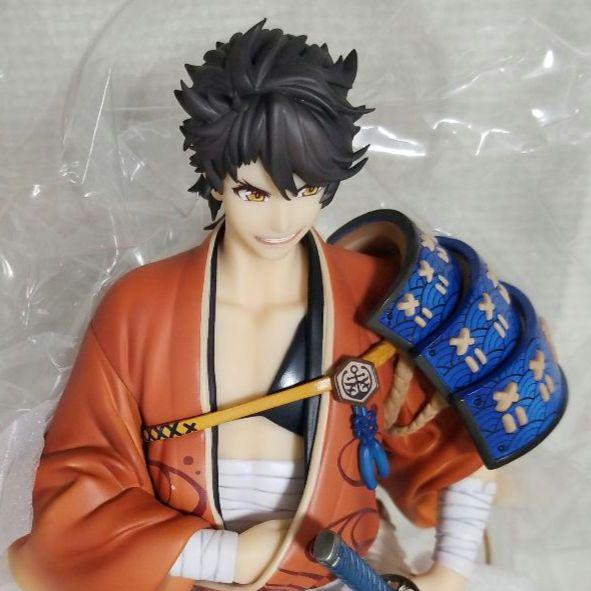 刀剣乱舞　陸奥守吉行　スケールフィギュア　予約特典刀チャーム付き 刀剣乱舞 陸奥守吉行 スケールフィギュア 予約特典刀チャーム