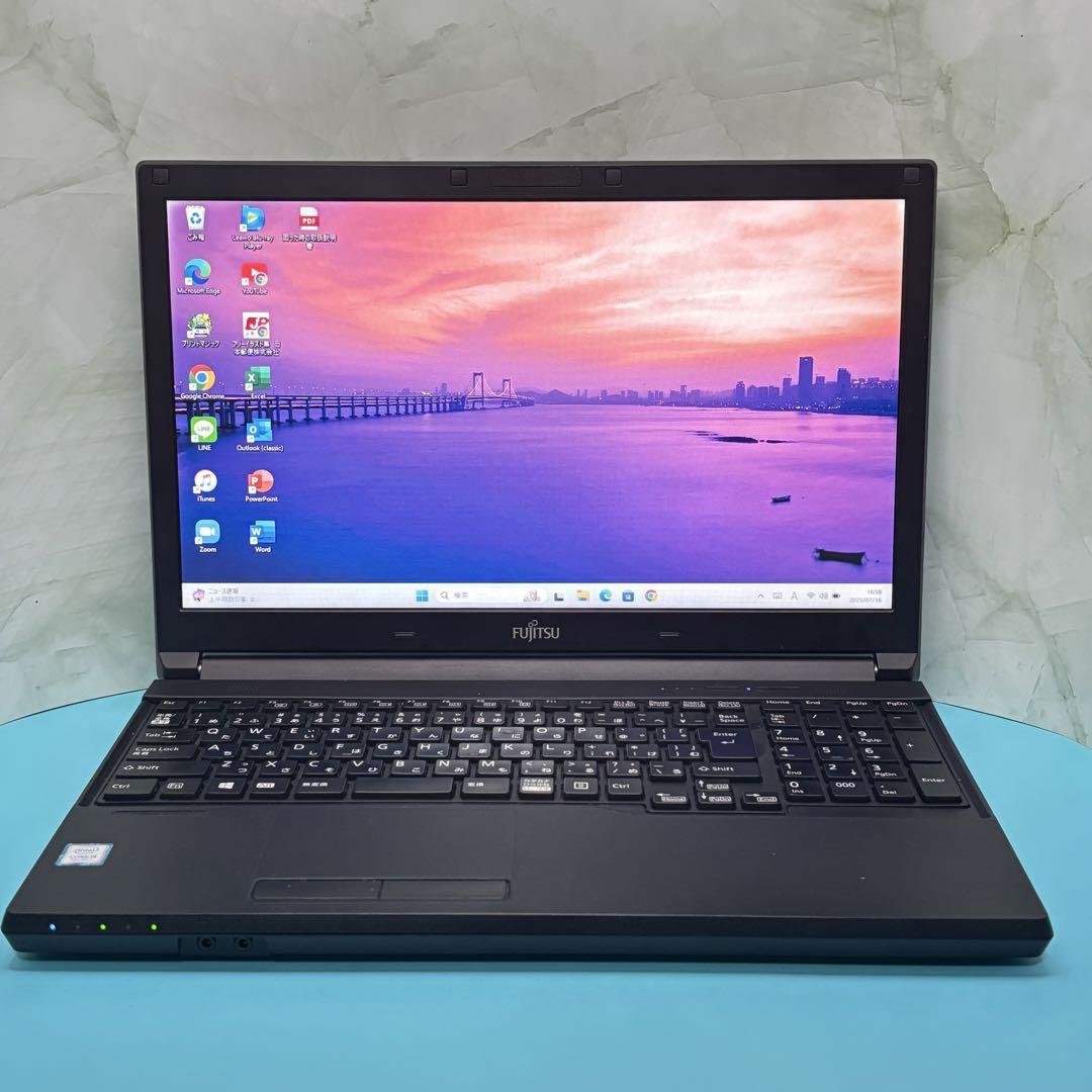 富士通★i5★新Win11★SSD256G★カメラ★Zoom★Line 富士通❣️i5❣️新Win11❣️SSD256G❣️カメラ❣️Zoom❣️Line