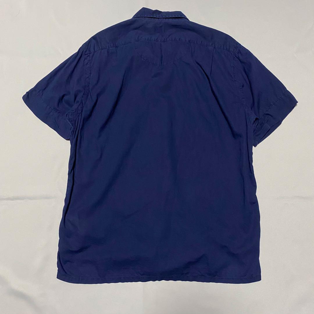 POLO RALPH LAUREN 裾ポニー オープンカラーリネンシルクシャツ 中古・古着通販】POLO RALPH LAUREN (ポロ・ラルフローレン