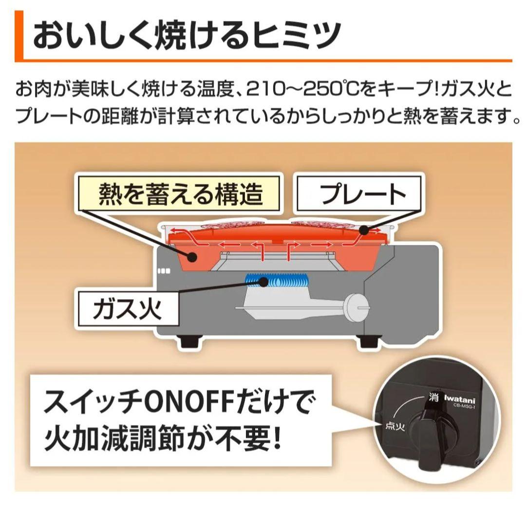 【キャンプにも!】マルチスモークレスグリル　CB-MSG-1-J　美品