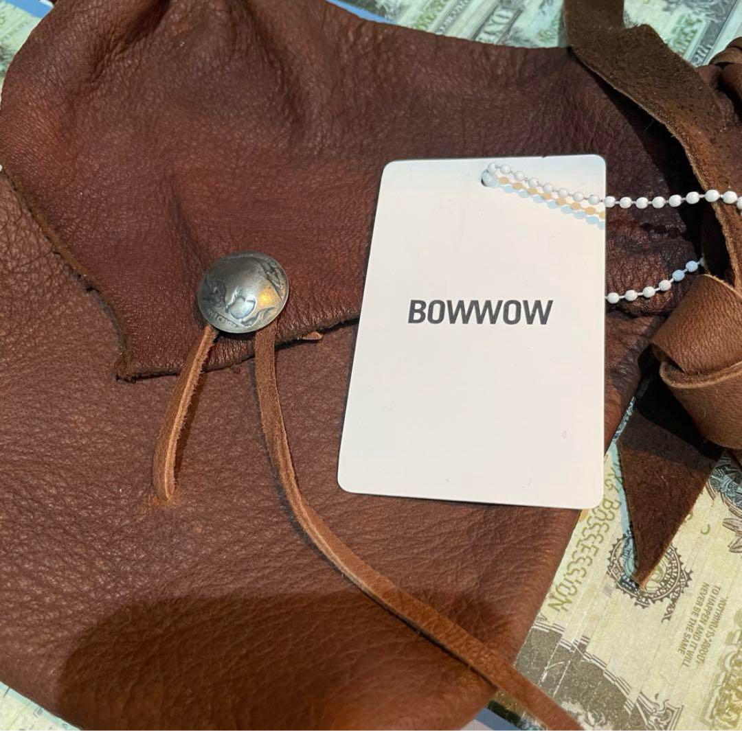 【高額売筋】 BOWWOW ショルダーバッグ 新品未使用 茶 - メルカリ バッグ