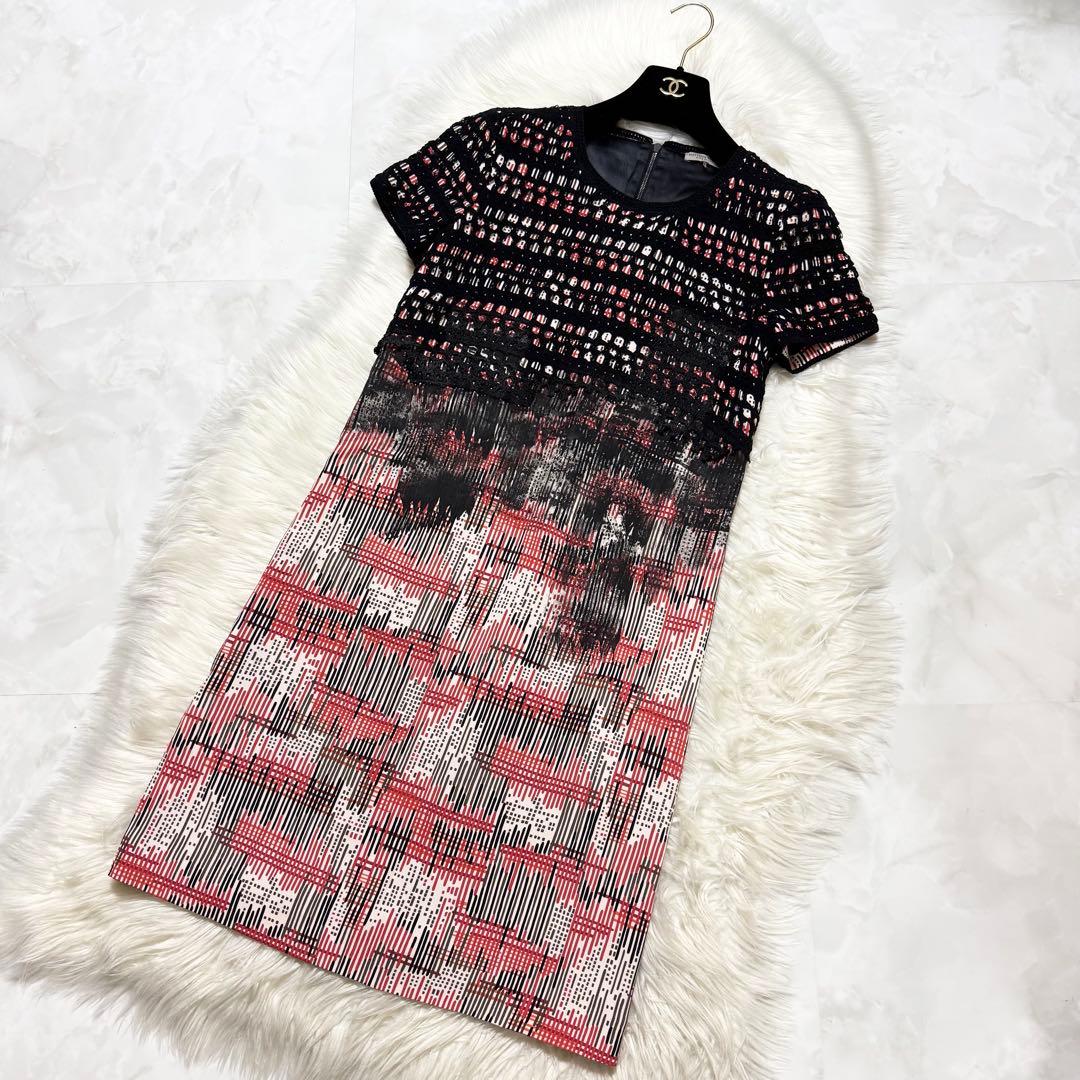 極美品　ボッテガヴェネタ クロシェット ダメージ加工 ワンピース ドレス 38