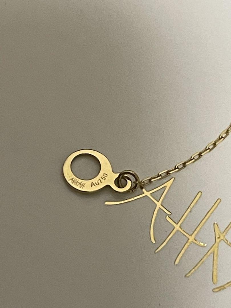 AHKAH アーカー ヌーディーグラン K18 ダイヤネックレス 画像7