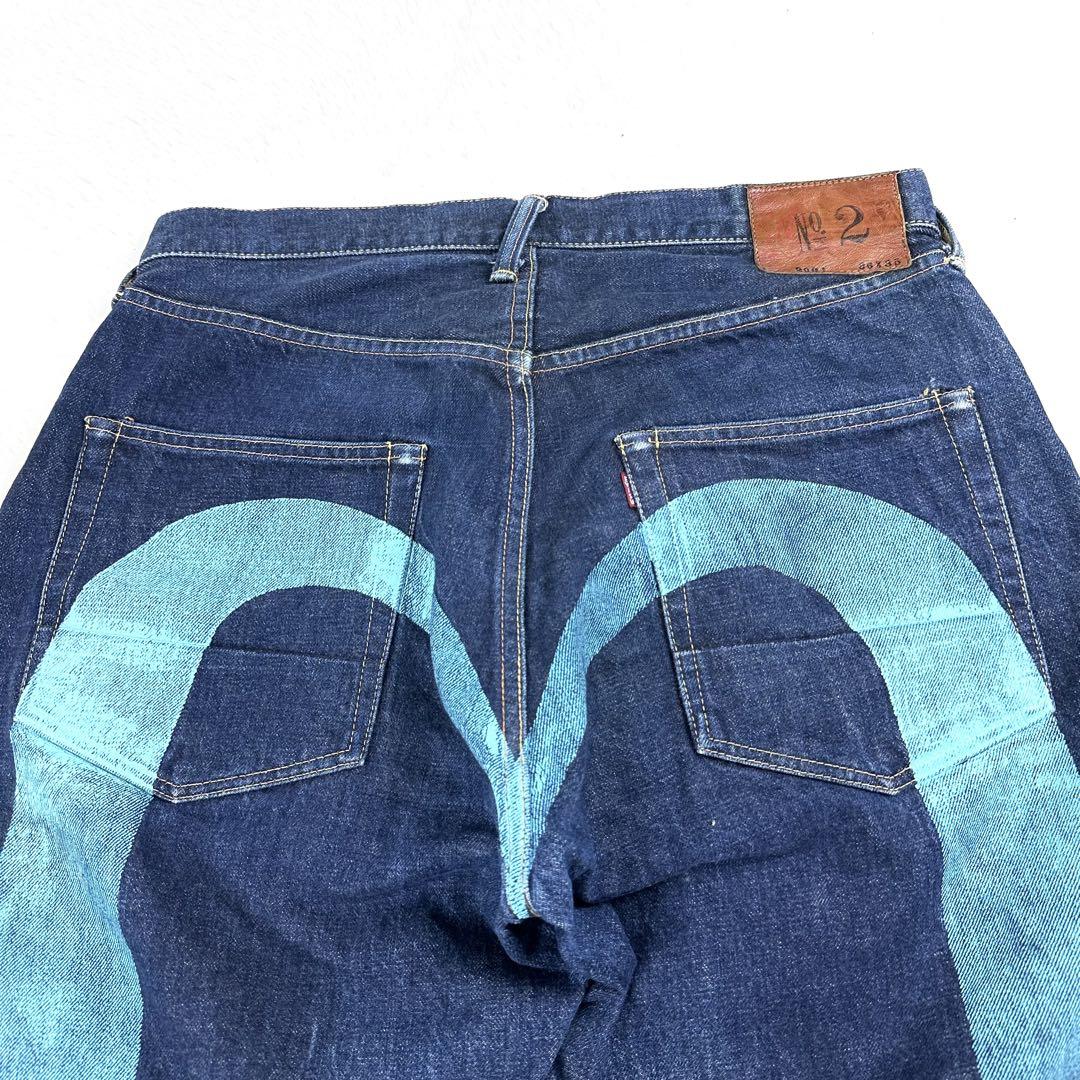 美品 EVISU エヴィス エビス 大黒 ビッグカモメ ジーンズ デニム W34 EVISU エビス エヴィス ビッグカモメ 大黒 No3 デニムジーンズ
