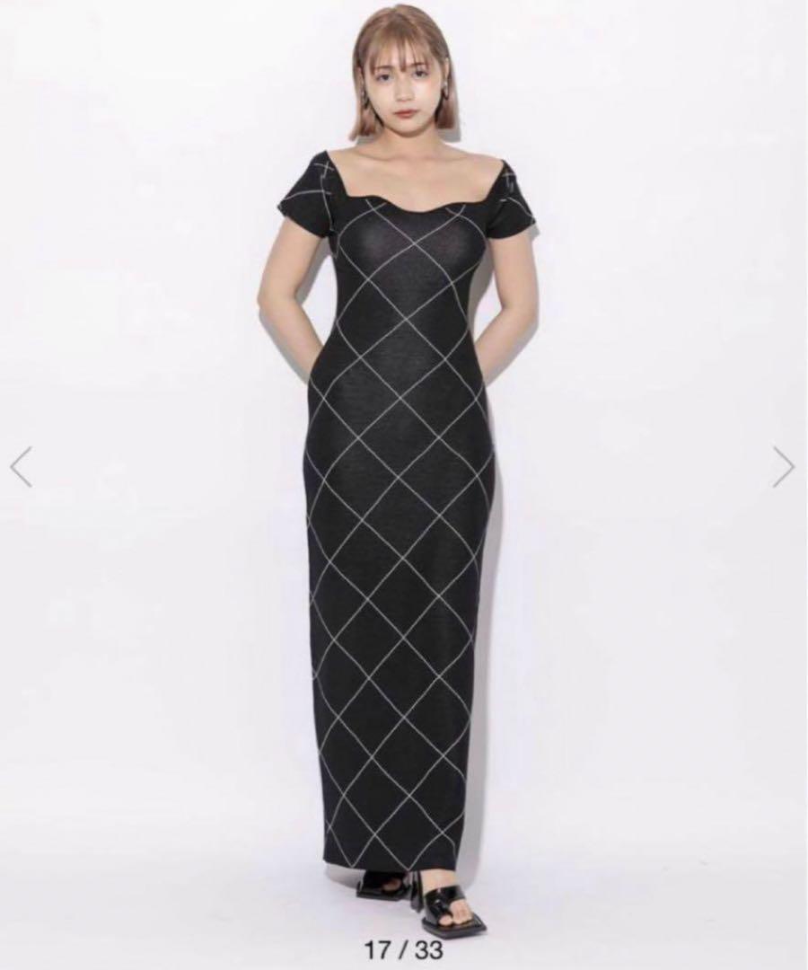 最新デザインの melt dress check fleeting lady the ワンピース