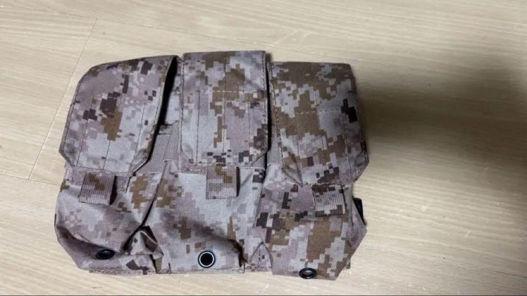 AOR1 プレートキャリア　3連マグポーチ付　サバゲー　ネイビーシールズ