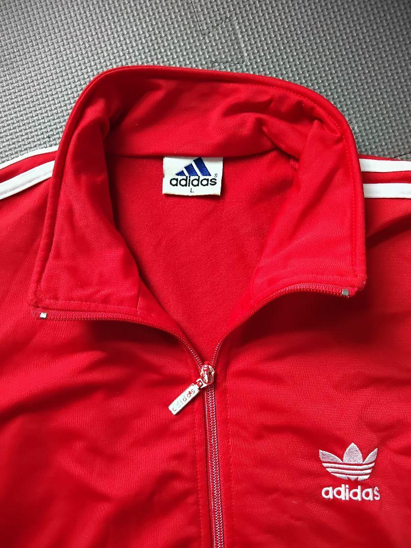 adidas トラックジャケット　ジャージ Lサイズ