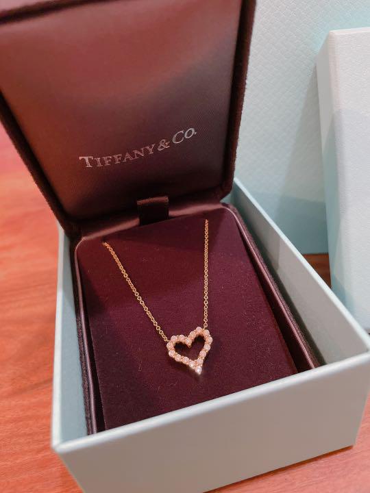 【美品】Tiffany＊ティファニー＊ダイヤモンド＊ネックレス＊ハート＊18K