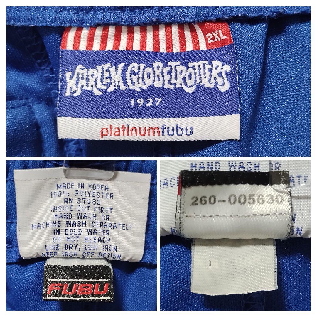 ハーレムグローブトロッターズ　FUBU　トラックパンツ　大きいサイズ　2XL