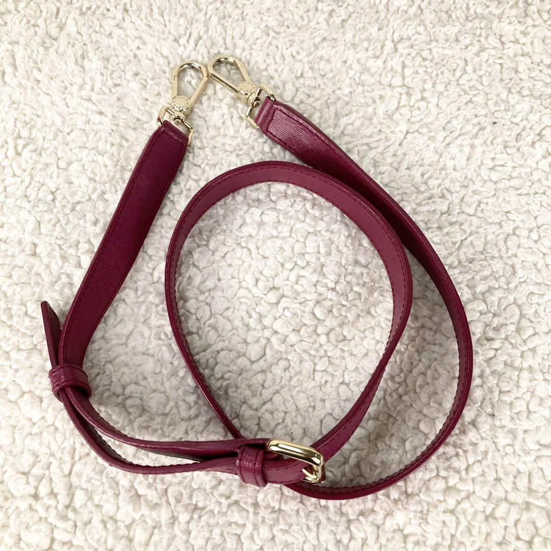 【美品】FURLA ステイシー　2way ショルダーバッグ　ミニポーチ　バケツ型 美品】FURLA ステイシー 2way ショルダーバッグ ミニポーチ