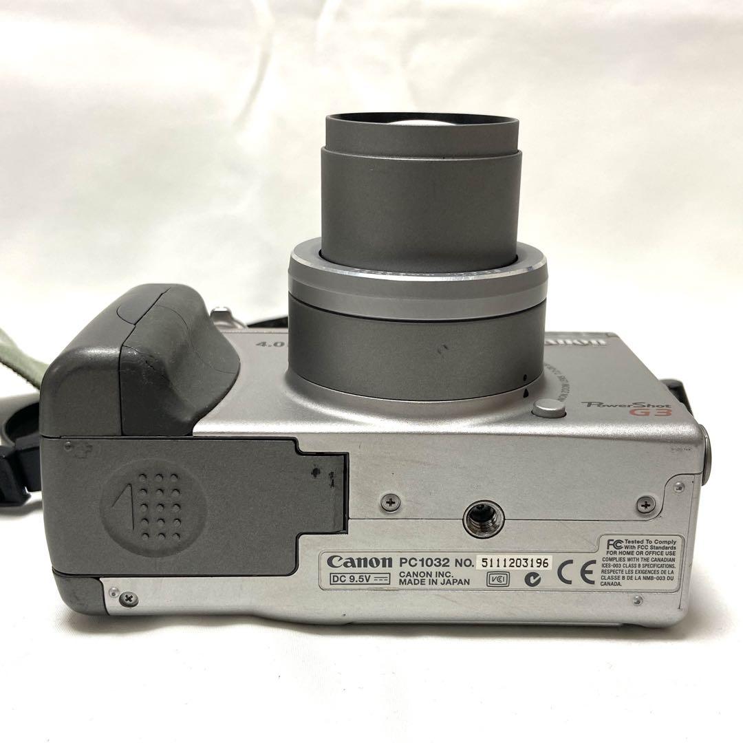 Canon キャノン PowerShot G3 デジタルカメラ 動作品 Canon キャノン PowerShot G3 デジタルカメラ 動作品