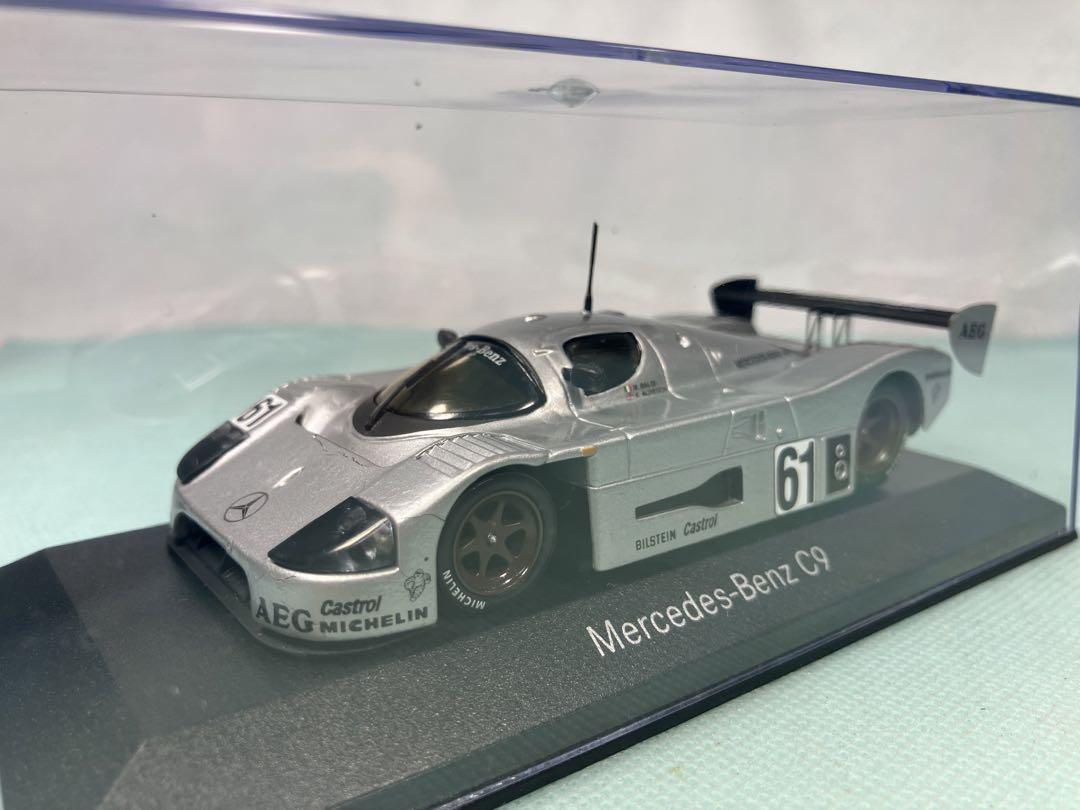ミニチャンプス 1／43 メルセデス・ベンツ ザウバーC9 No