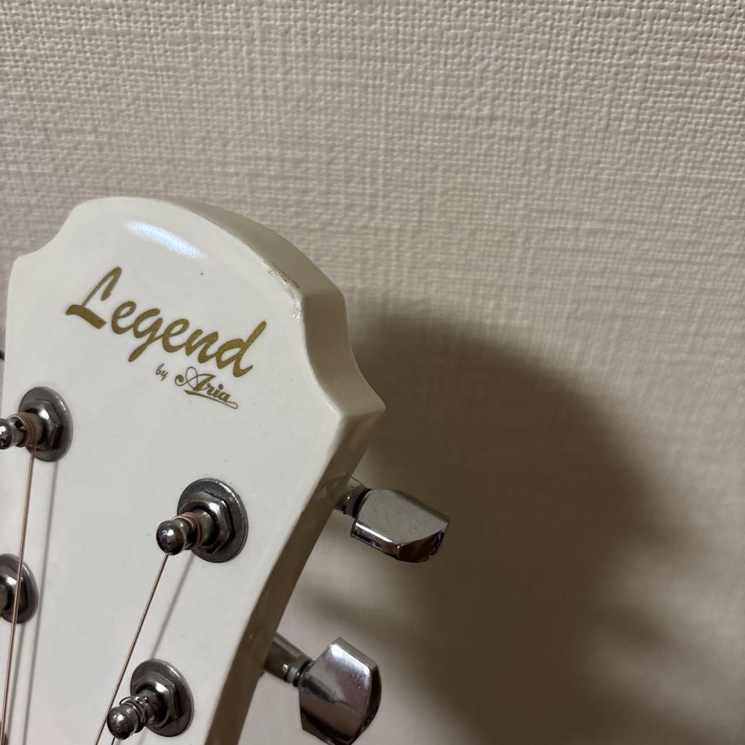 Legend FG-15 アコースティックギター　ARIA ホワイト