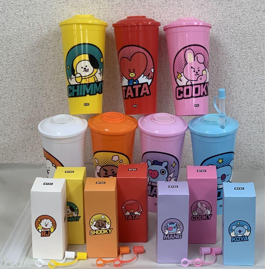 BT21 CGV コラボ タンブラー フィギュア セット
