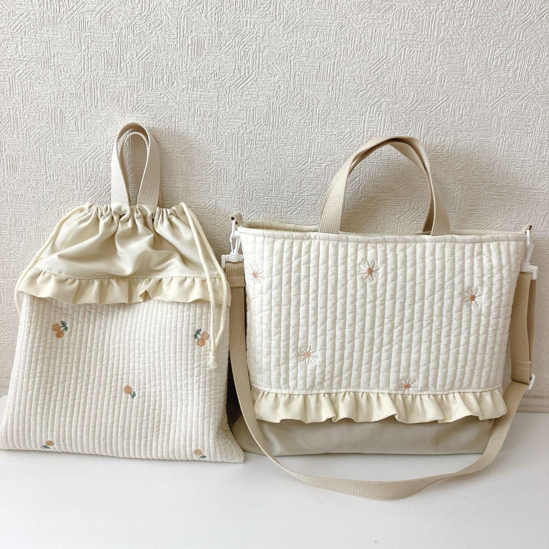 レッスンバッグ  体操服袋×2  巾着袋