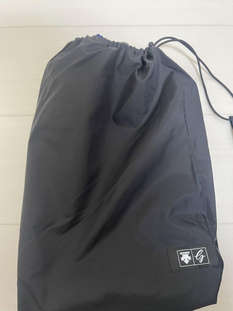 美品！DESCENTE 防水レインウェア メンズパンツ