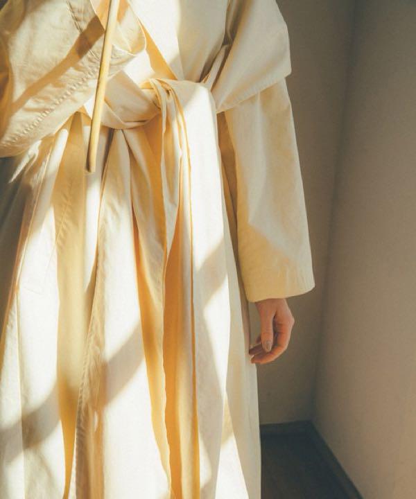 ジャケット・アウター CLANE SIDE RIBBON TRENCH COAT
