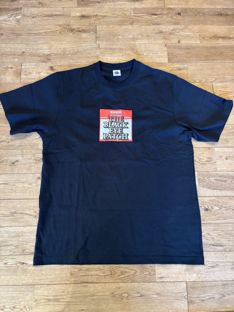 BlackEyePatch ブラックアイパッチ プリント Tシャツ 黒色