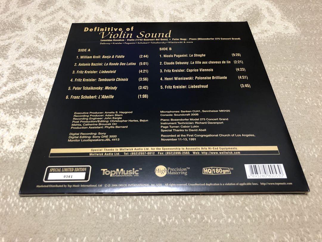 その他 Top Music Leonidas Kavakos Violin Sound