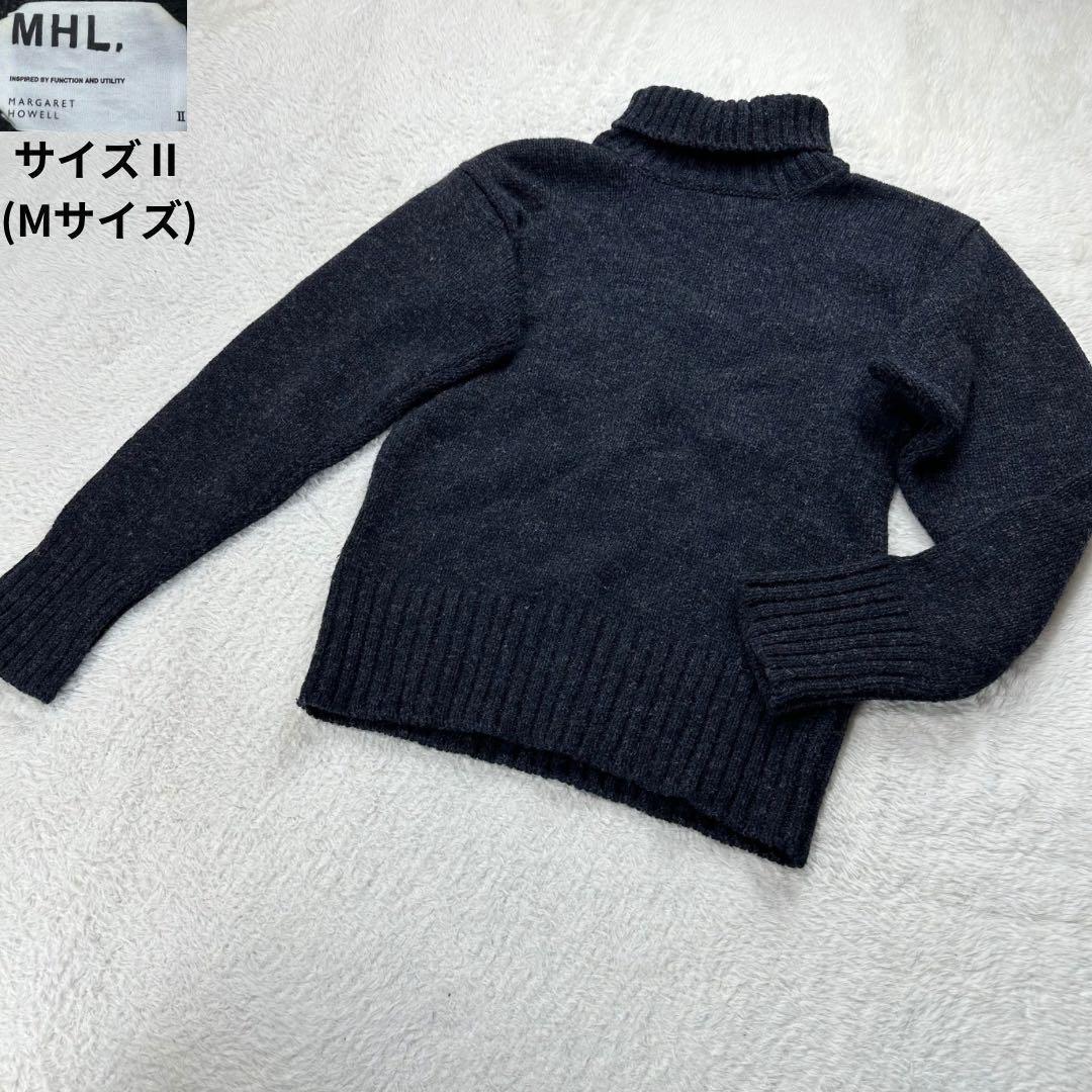 エムエイチエル✨ウール100%タートルネックニット サイズⅡ(Mサイズ)