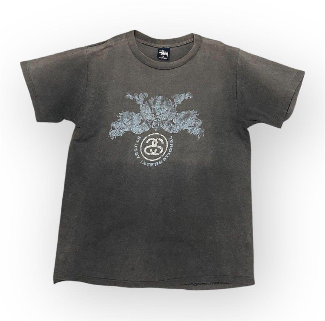90s stussy Dragon Tshirt ドラゴン ステューシー - メルカリ