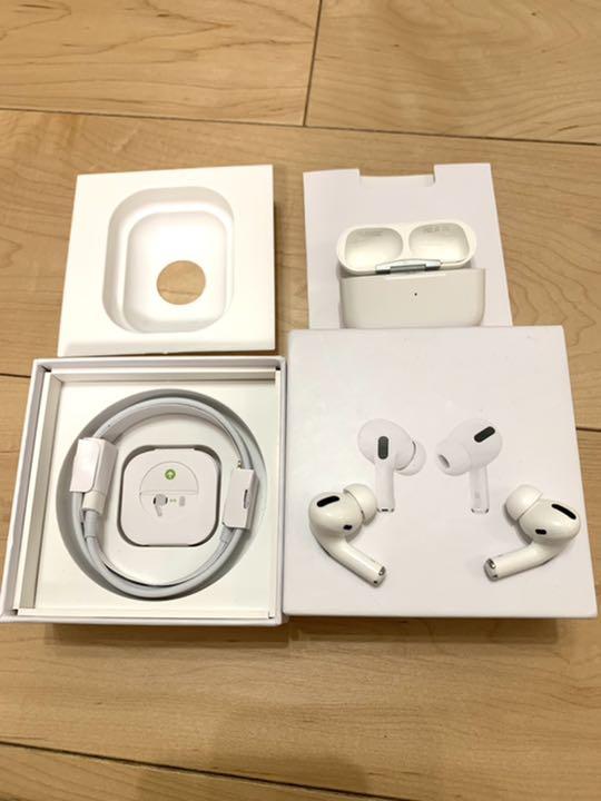 売れ筋新商品 【超美品】AirPods Pro 付属品未開封 MagSafe充電ケース付き - イヤフォン