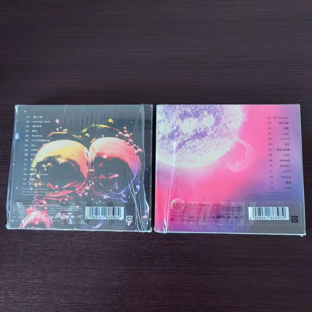 Mr.Children 複数枚セット【MICRO/MACRO未開封】 Mr.Children ミスチル ベストアルバム〈micro〉〈macro〉 - メルカリ