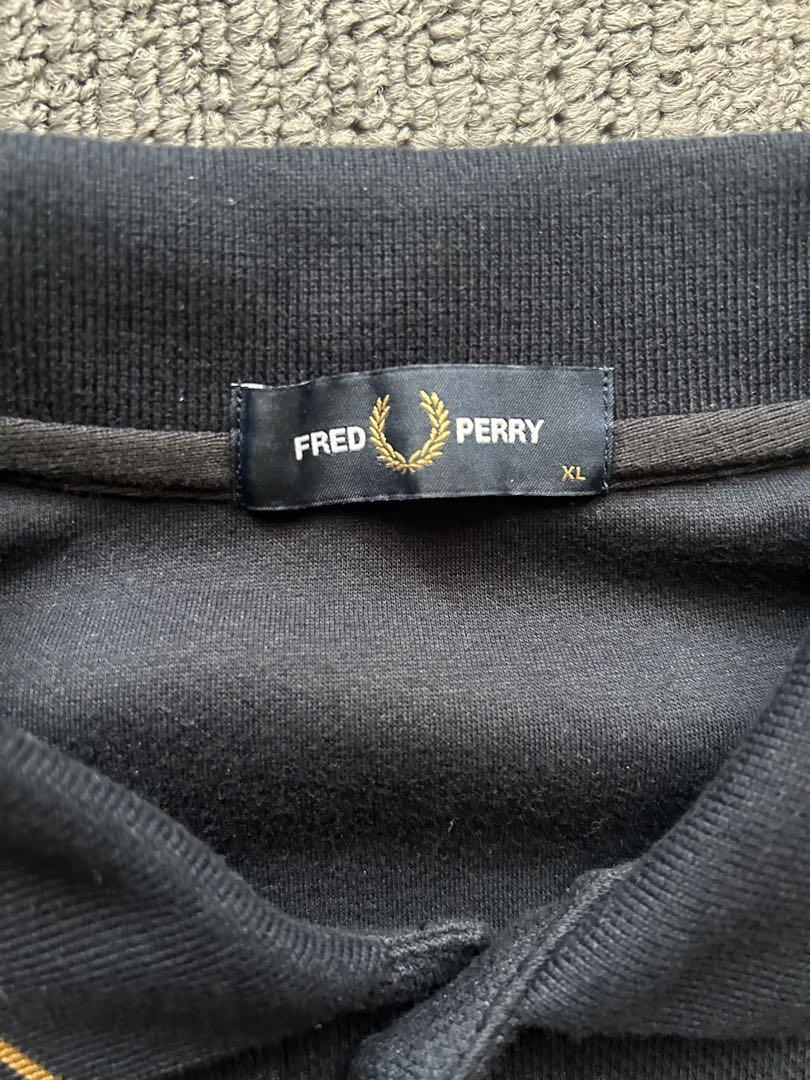 FRED PERRY × BEAMS / 別注 ピケ ロングスリーブ ポロシャツ メンズ