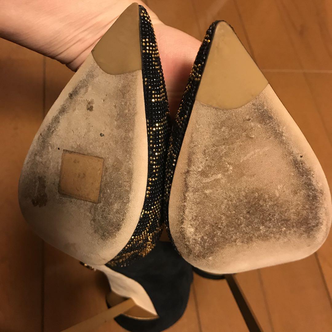34%割引ブラック系,24.5cm【在庫限り】 セルジオロッシ 10㎝ヒール ...