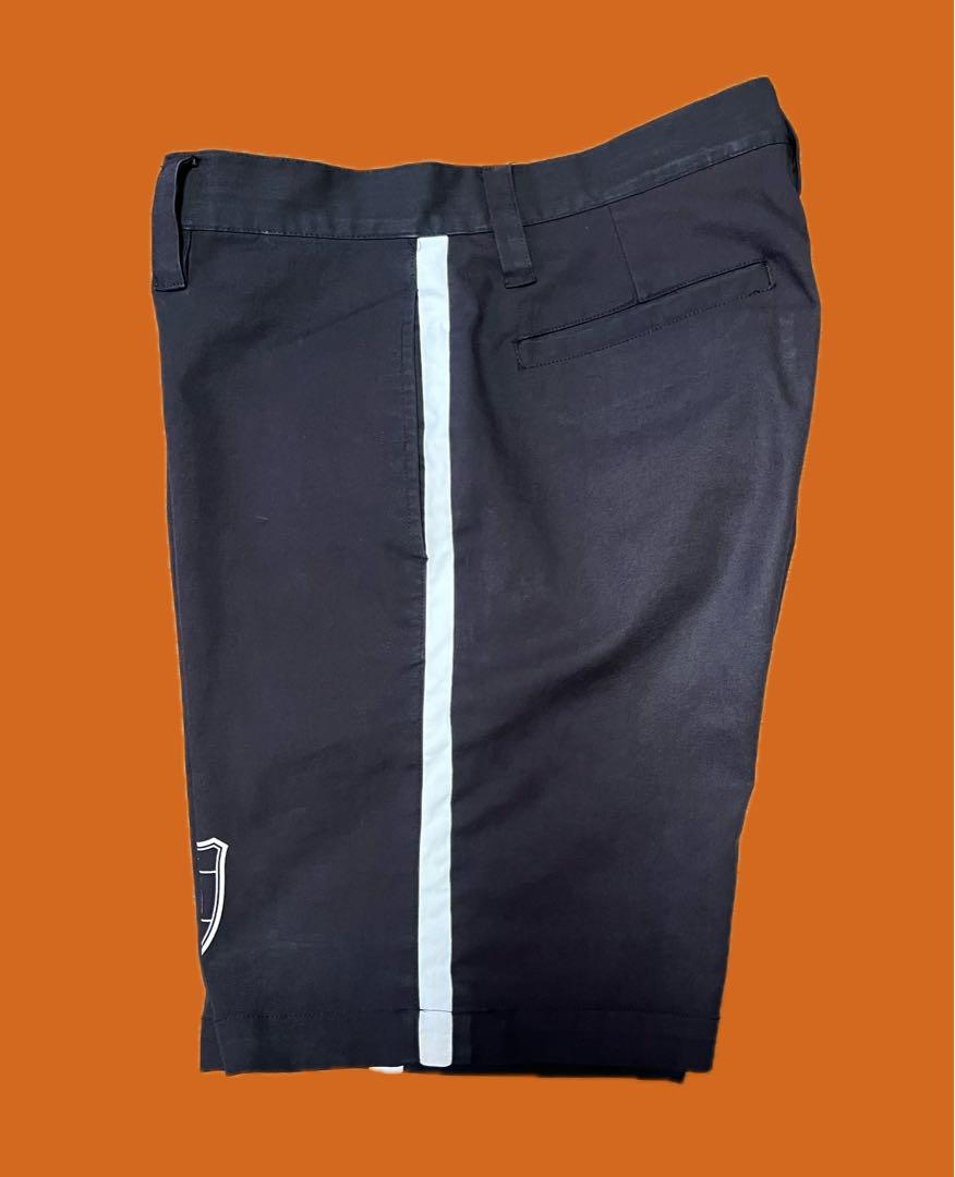 V12 ハーフパンツ　LEONコラボ品　ブラックＬ