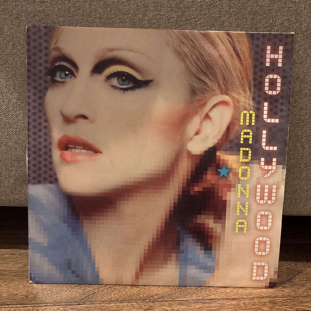 美盤　マドンナ　Hollywood 　UK盤 12” シングルレコード　2枚組 美盤 マドンナ Hollywood UK盤 12” シングルレコード 2枚組