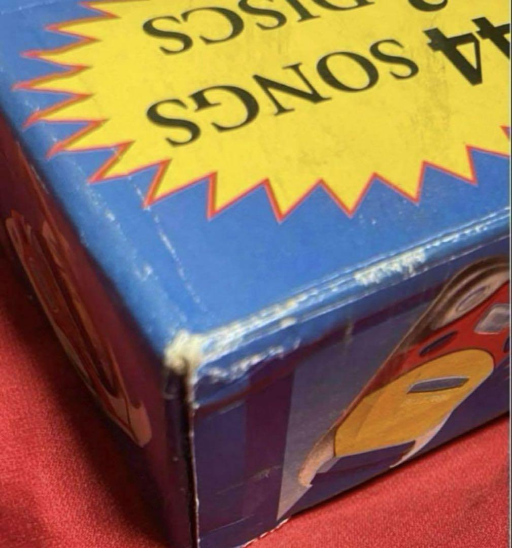 超稀少80s美品クラシックTOYポータブルミニCDプレーヤー作動確認済み（未使用