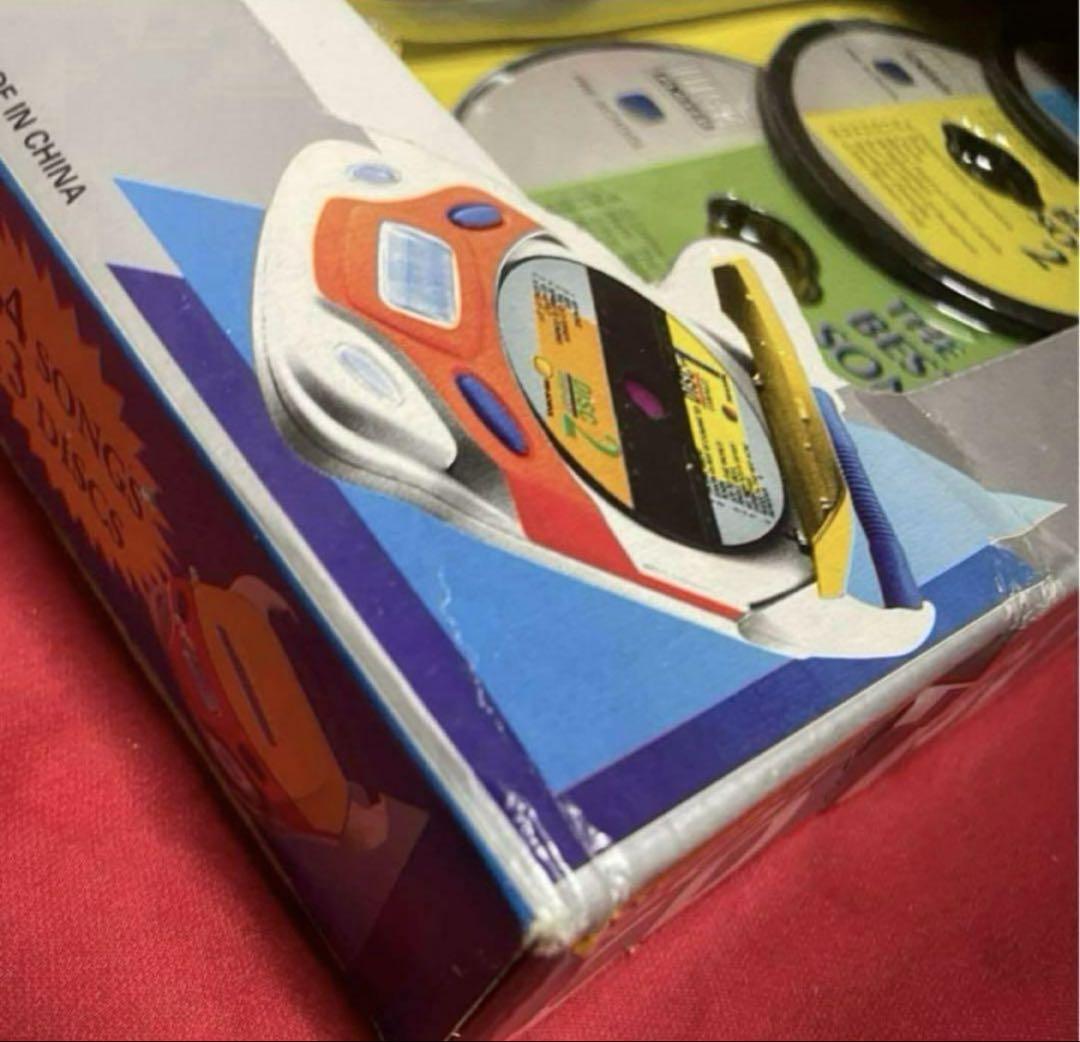 超稀少80s美品クラシックTOYポータブルミニCDプレーヤー作動確認済み（未使用