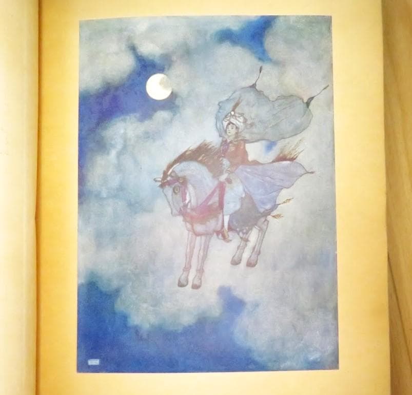 驚きの値段】 希少☆エドマンド・デュラック挿画本アラビアンナイト