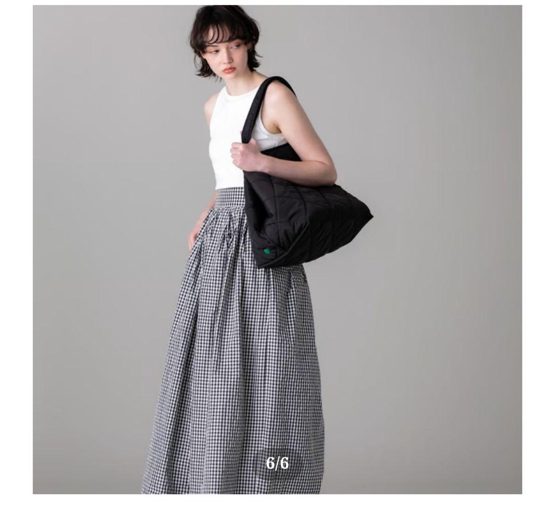 美品】elu. スーザンタックギャザースカートシェイプワイド