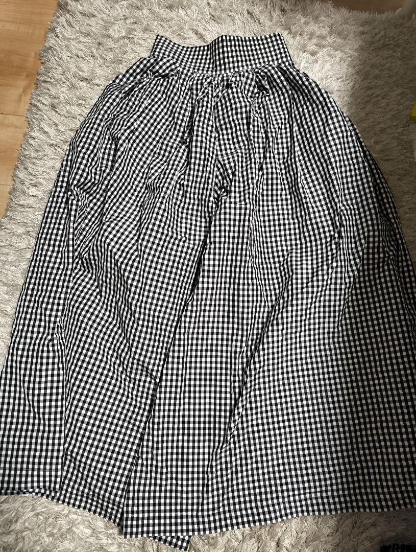 美品】elu. スーザンタックギャザースカートシェイプワイド
