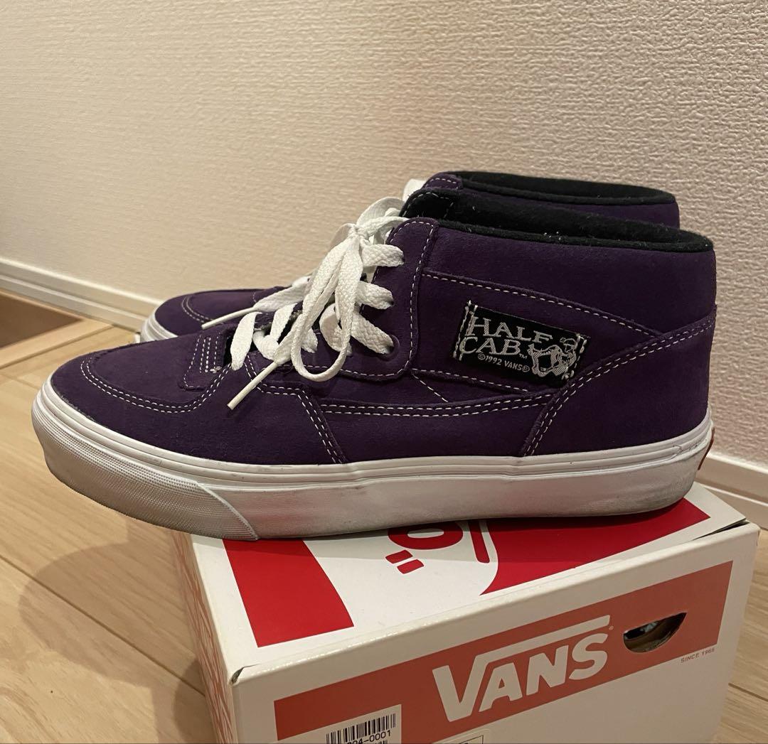 HALFCAB VANS パープル 27センチ
