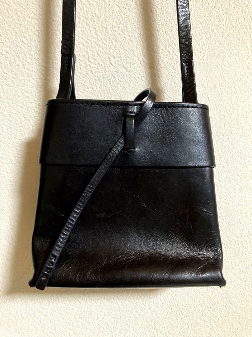 安い割引 サコッシュ ミニ レザー KARA ショルダーバッグ スクエア ポーチ バッグ