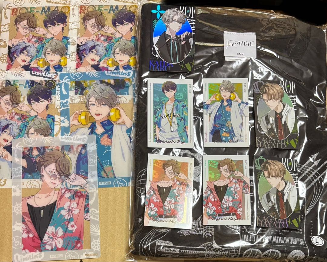 ROF-MAO 2nd LIVE　クリアカード　Tシャツ　マフラータオル