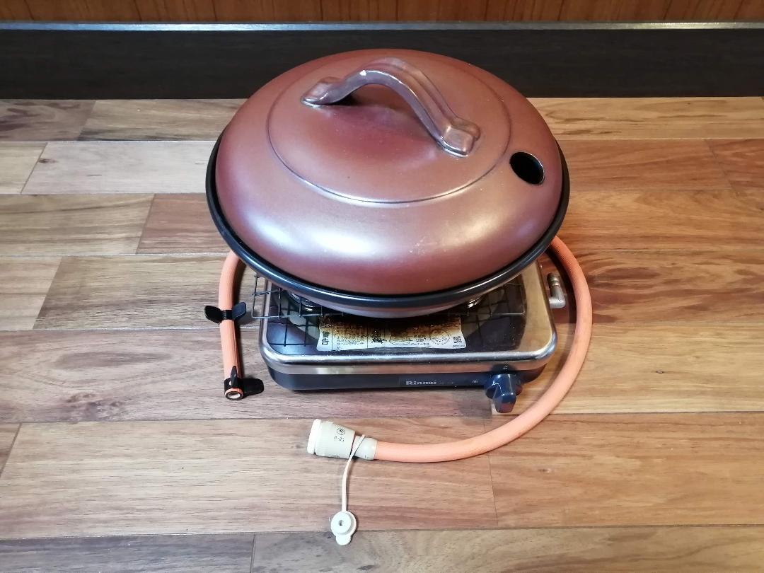 数量限定HOT 常滑焼の石焼ピザ窯 とガスコンロ プロパン用 SkeJs-m43840055218 正規品低価