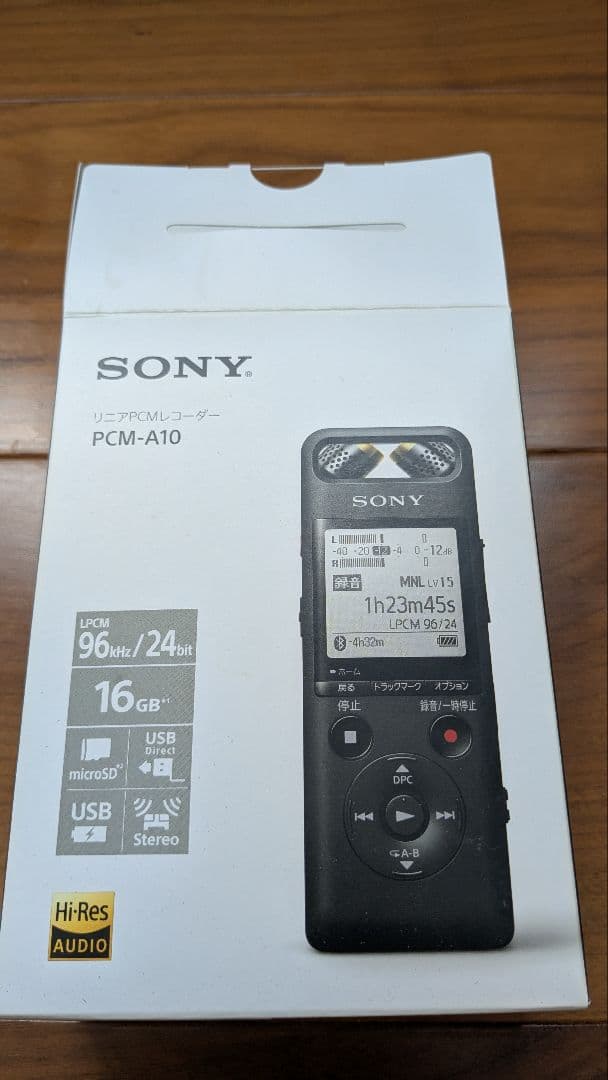 SONY PCM-A10 ボイスレコーダー