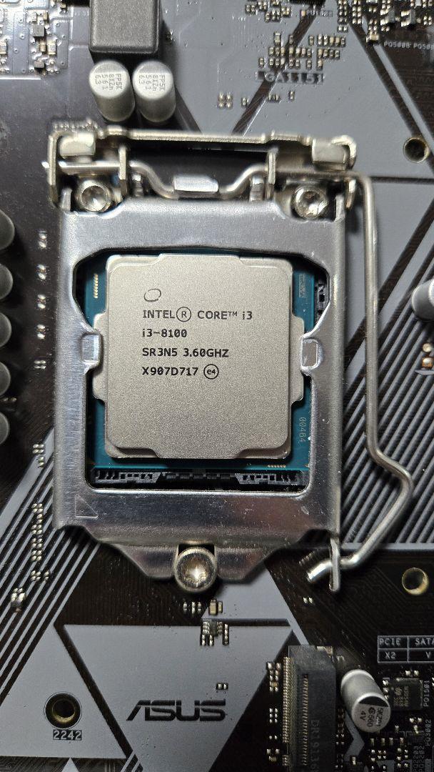 prime h310m-at r2.0 ＋ core i3 8100 CPUつき