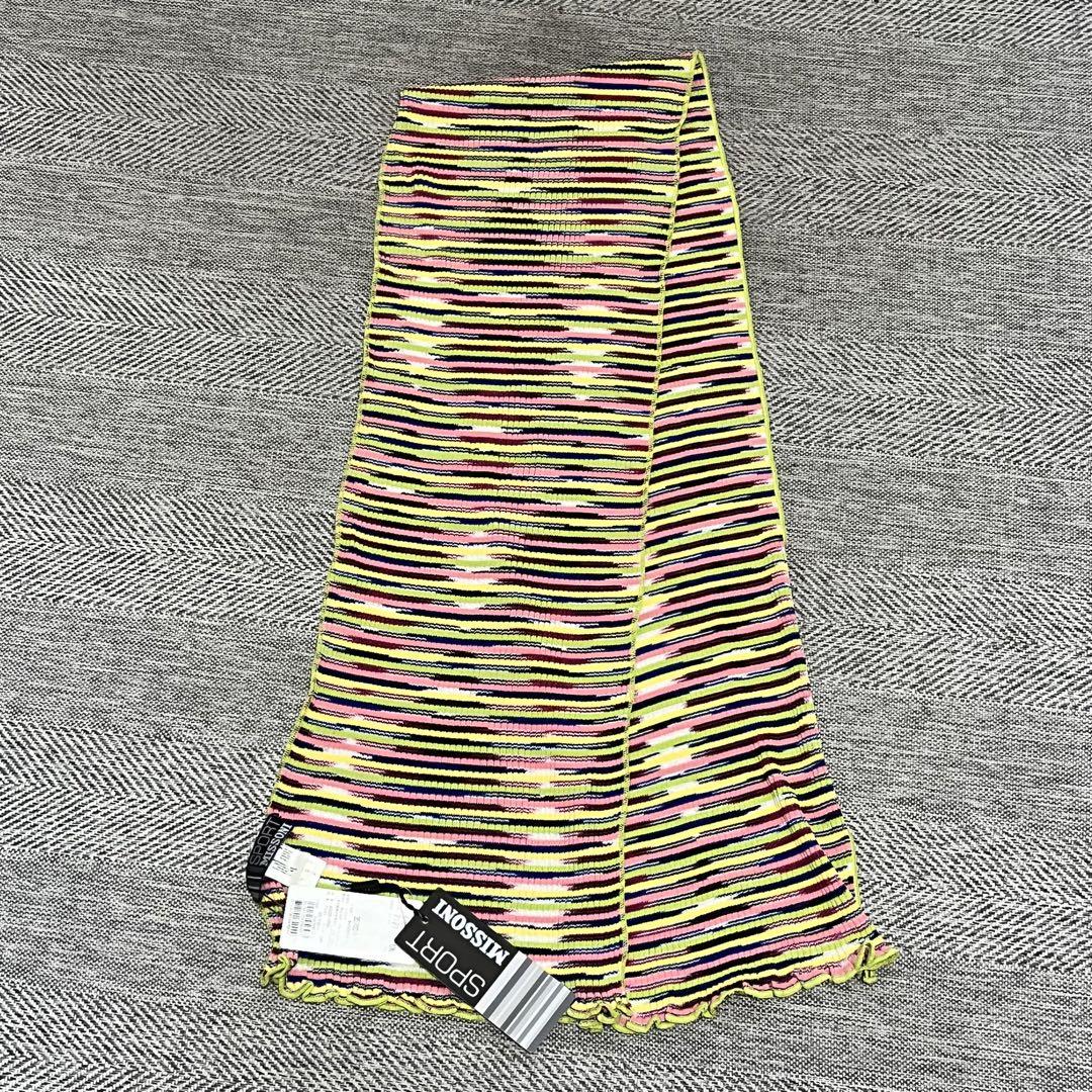 未使用タグ付き　MISSONI ミッソーニスポーツ　レーヨン ストール