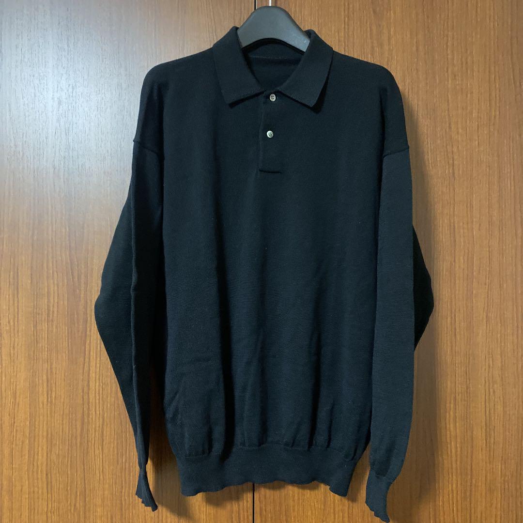 新品?正規品 Graphpaper Suvin Oversized L/S Polo - ポロシャツ 大阪販売中 Graphpaper Polo L/S Oversized Suvin ポロシャツ