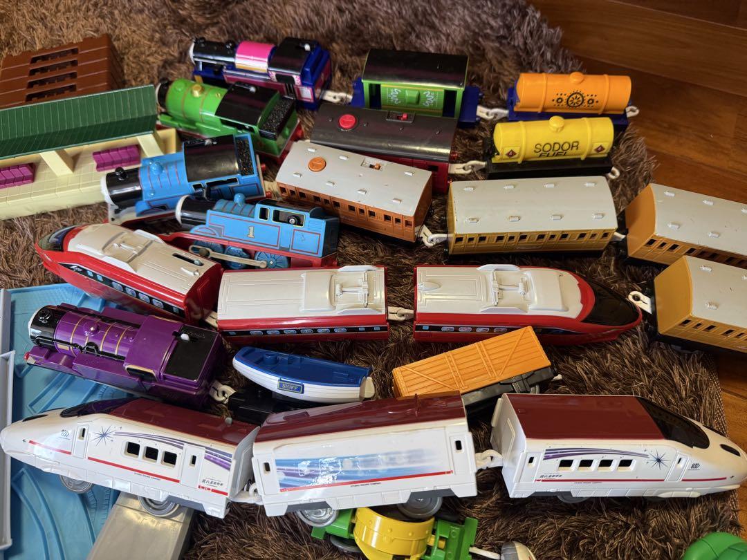 ダンボールまとめうりプラレール！ プラレール まとめ売り 鉄道玩具