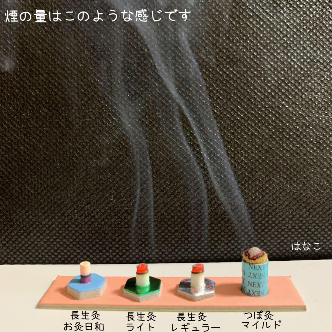 長生灸100壮(ライト) ＋お灸説明書、ツボ参考図付 - メルカリ
